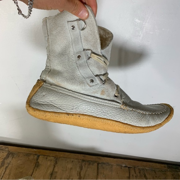 Mens winter waterproof moccasins mukluks - Picture 5 of 10